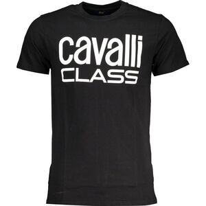 Cavalli Class Mens Bold Logo T-Shirt / Black